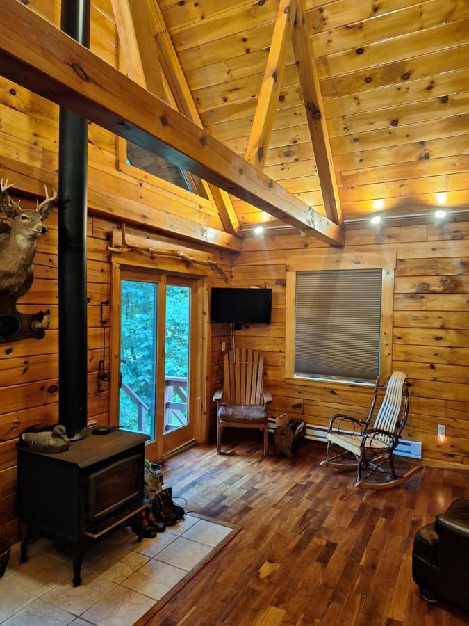 Neshannock Creekside Log Cabin Volant Eksteriør bilde