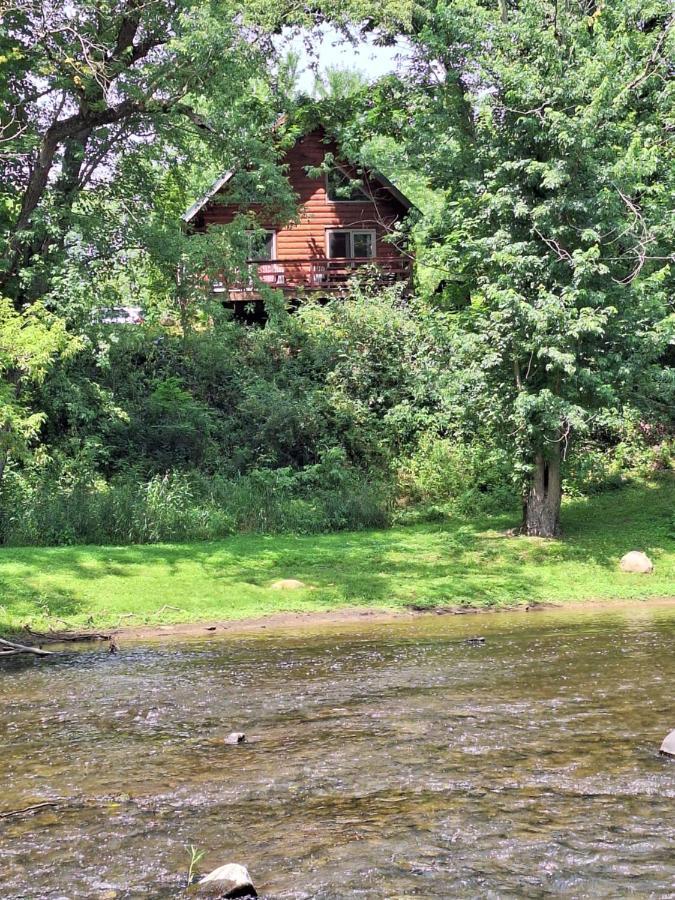Neshannock Creekside Log Cabin Volant Eksteriør bilde